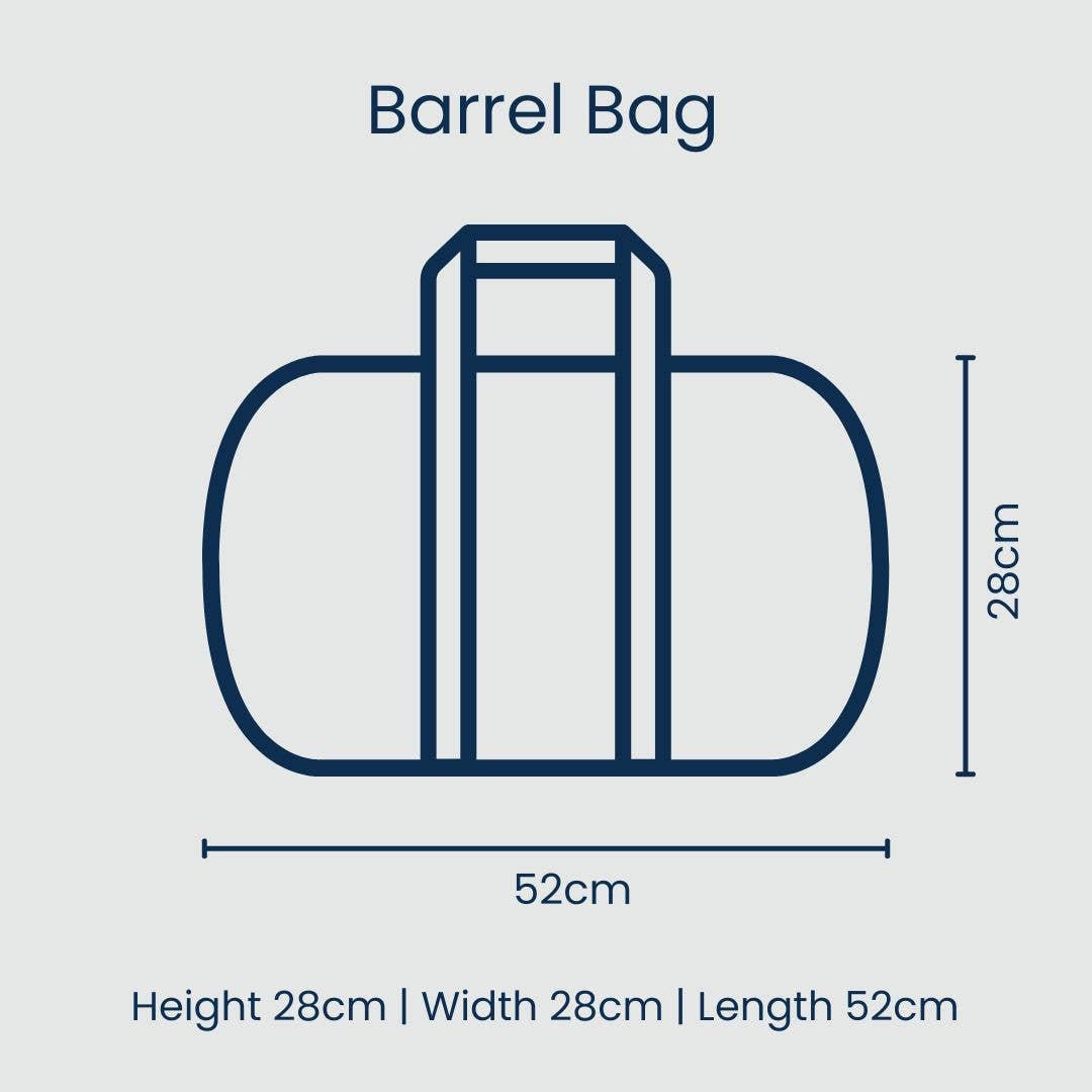 Barrel Bag – Polka Dot - Gateway Gifts