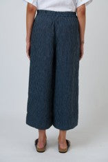 Marine Striped Linen Pant
