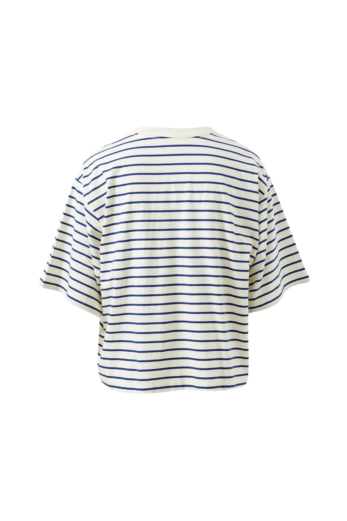Phoebe Premium Tee Milk/Prussian Blue - Gateway Gifts