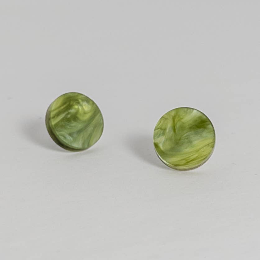 Round Studs - 15mm - Moss - Gateway Gifts