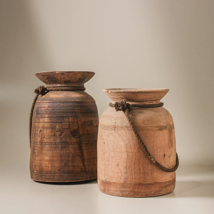 Vintage Indian Pot Wide