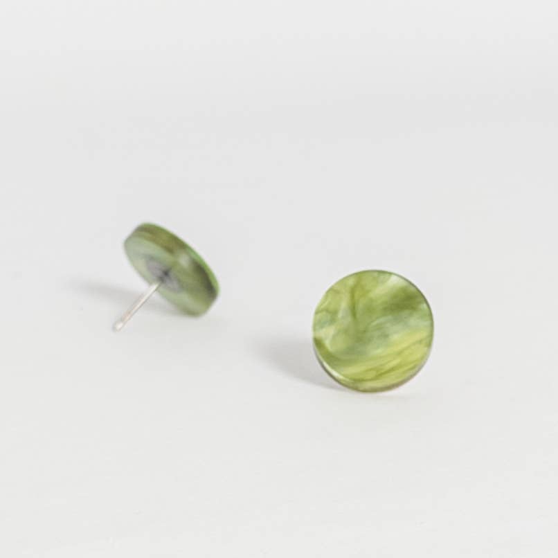 Round Studs - 15mm - Moss - Gateway Gifts