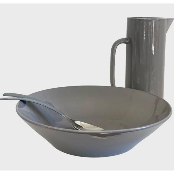 Dove Grey Ceramic Bowl