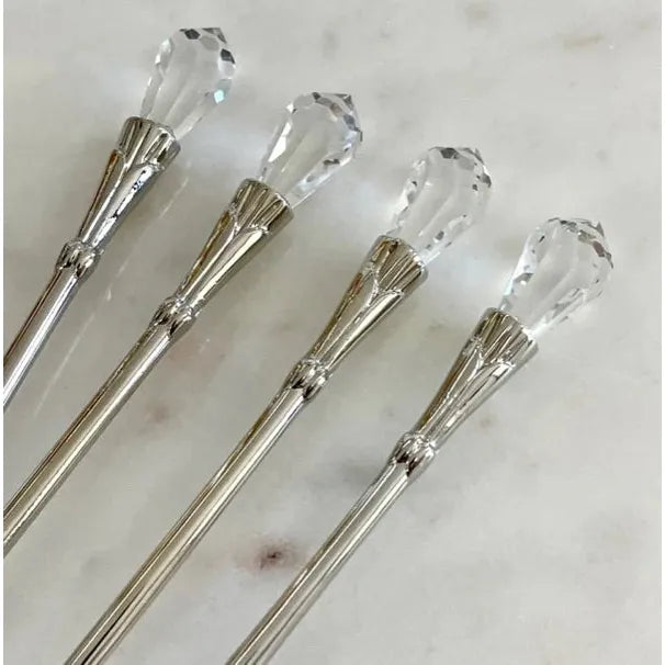 Crystal Handle Spoons
