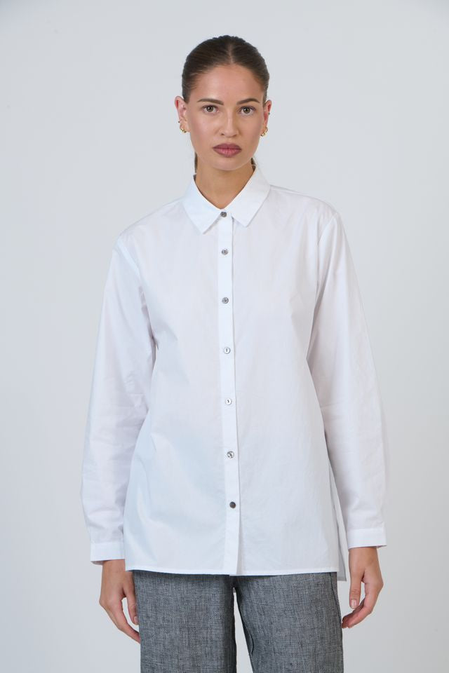 Classic Button Down Shirt White - Gateway Gifts