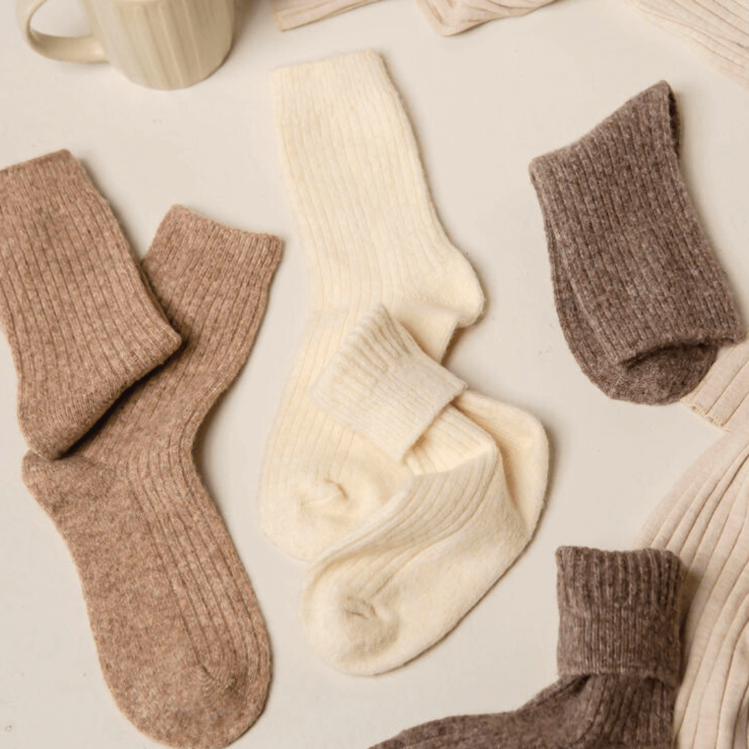 The Comfiest Socks - Light Brown: S/M - Gateway Gifts