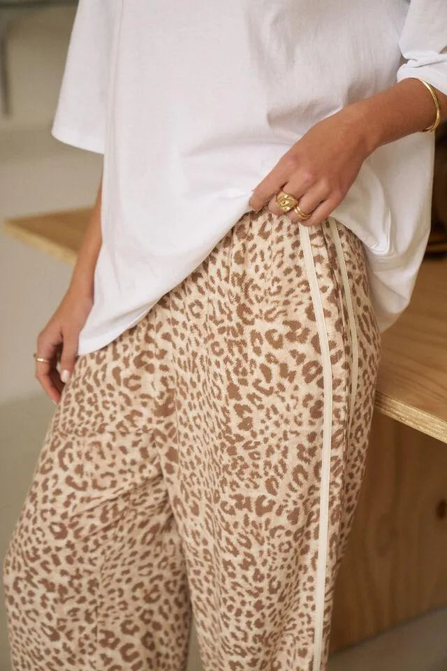Resort Pant Summer Leopard