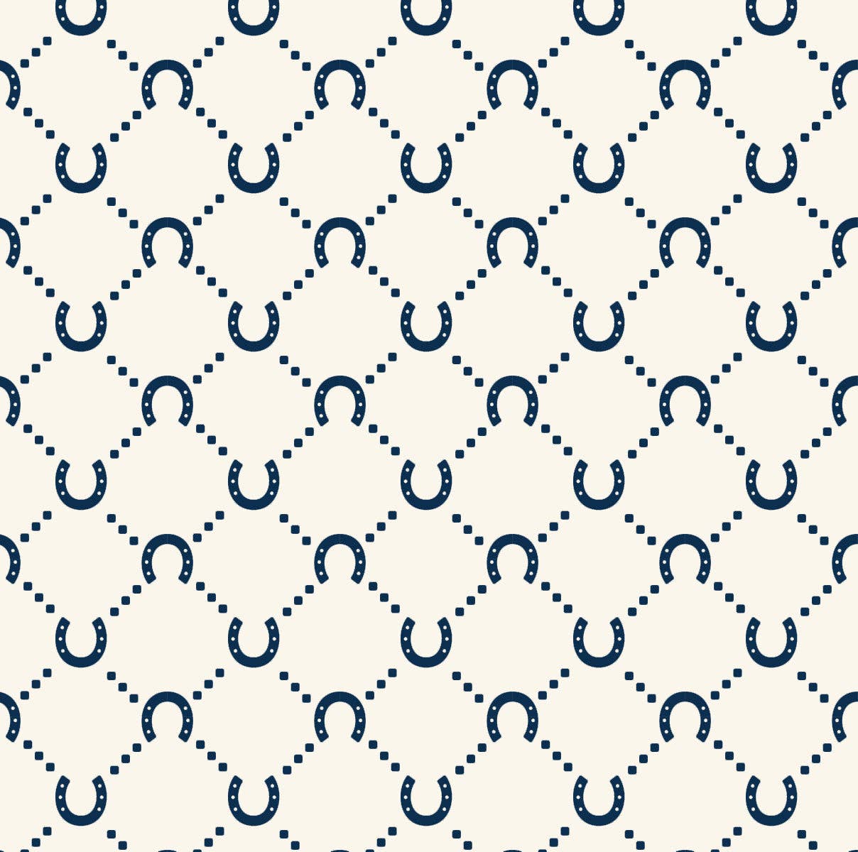 Overnight Bag – Navy Horseshoe - Gateway Gifts