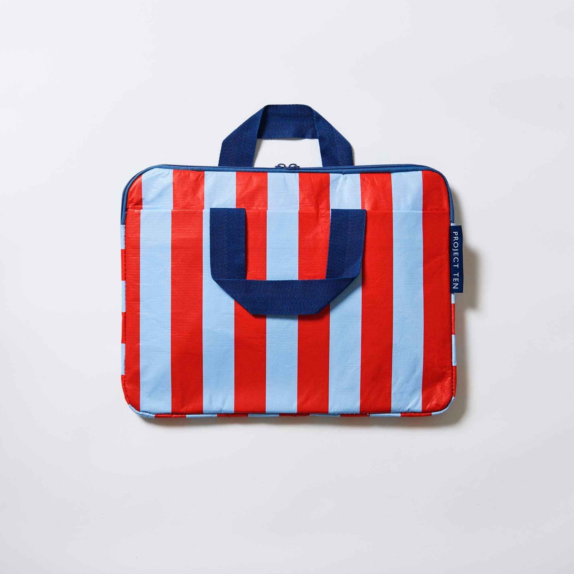 Laptop Case – Red Blue Stripe - Gateway Gifts