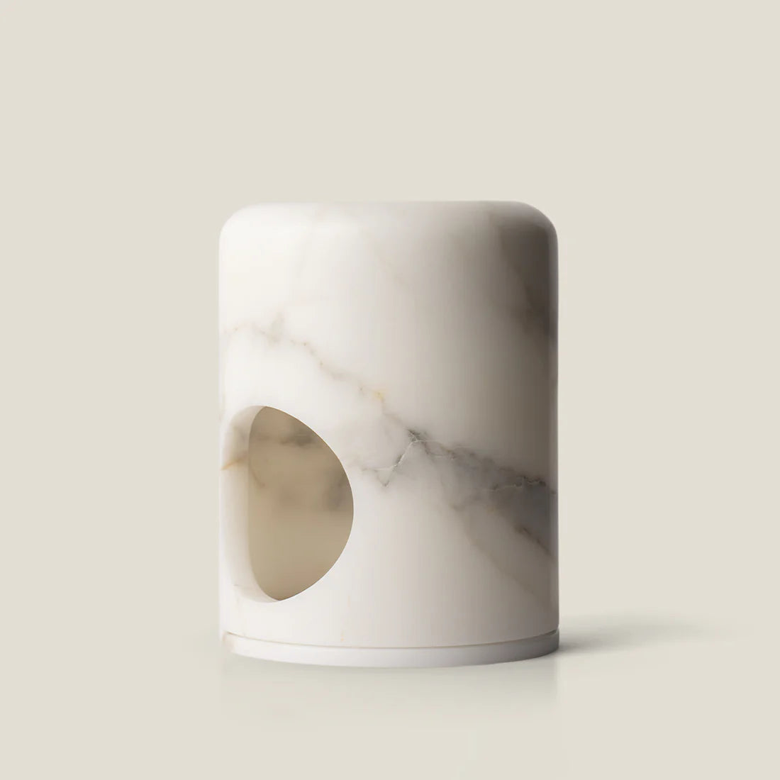 Expanse Oil Burner / Calcutta Gold Marble - Gateway Gifts