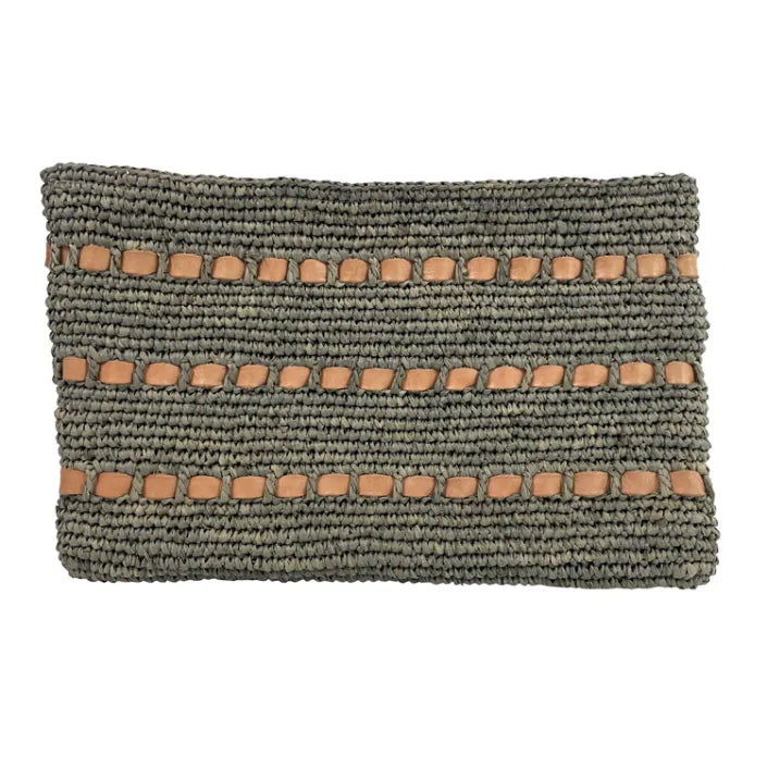 Alice Leather 3 Laces Clutch