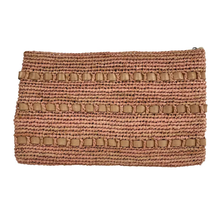 Alice Leather 3 Laces Clutch