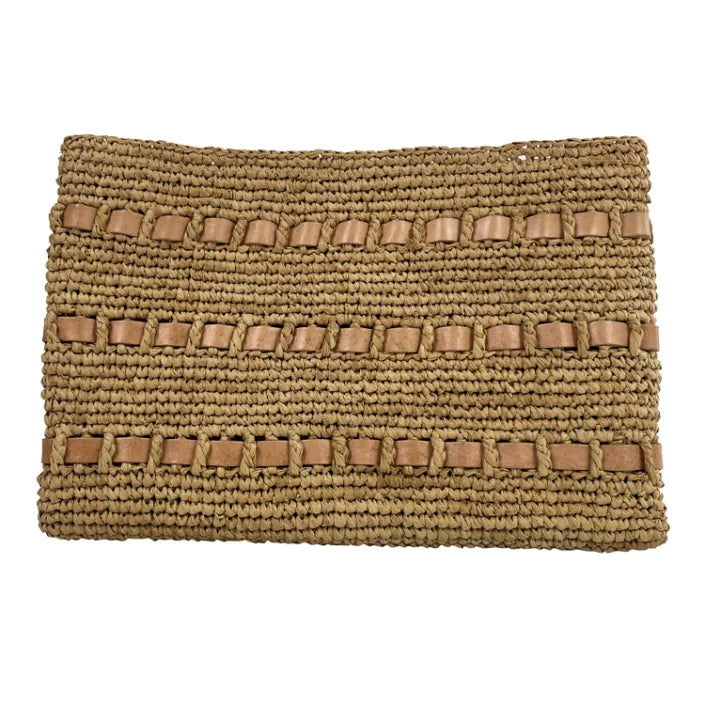 Alice Leather 3 Laces Clutch