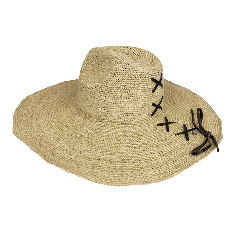 Aziz Hat Lace Natural