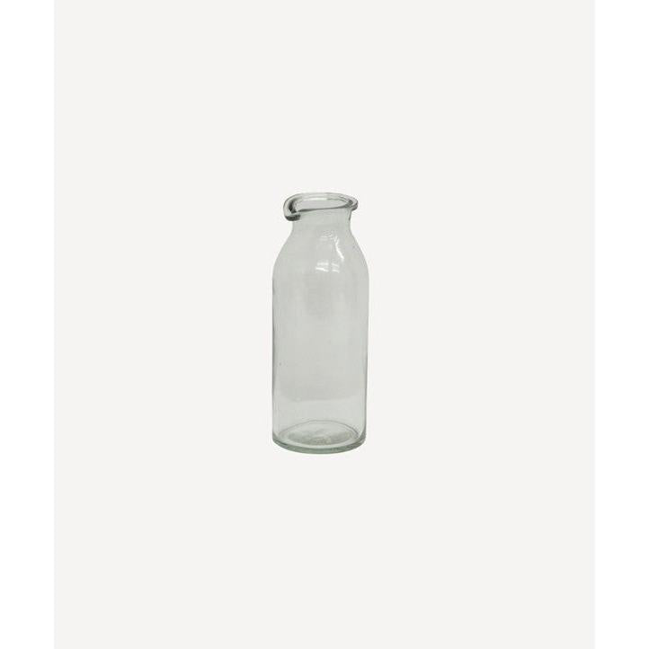 Clear Tall Bottle Vase