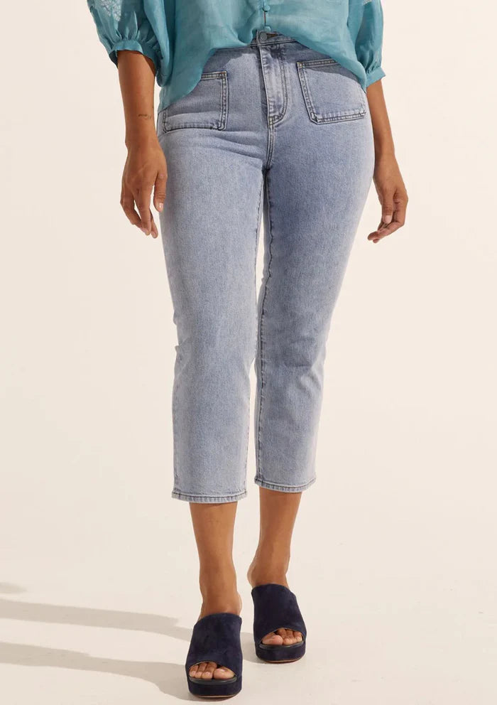 College Jean Washed Denim
