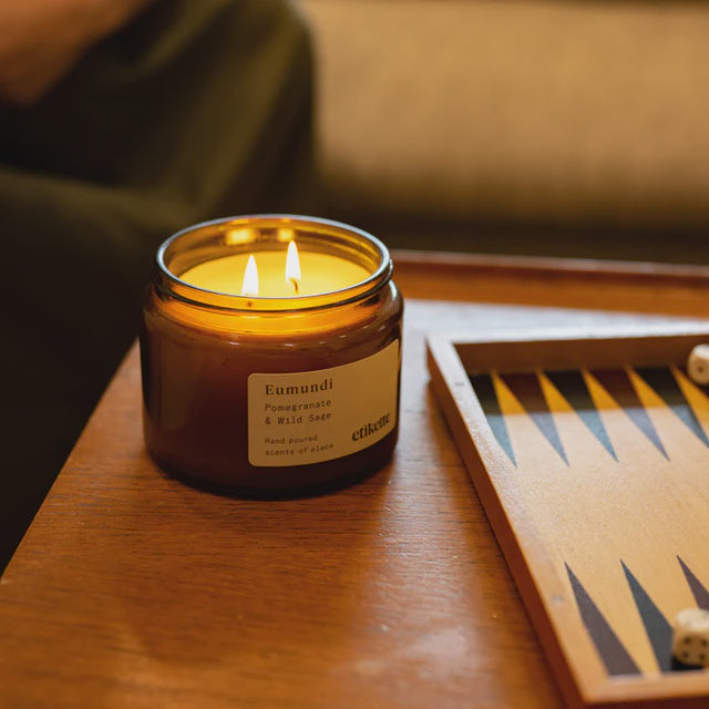 Etikette Eumundi Double Wick Candle