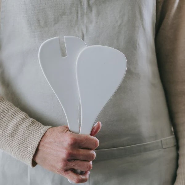 Flax Salad Servers - Gateway Gifts