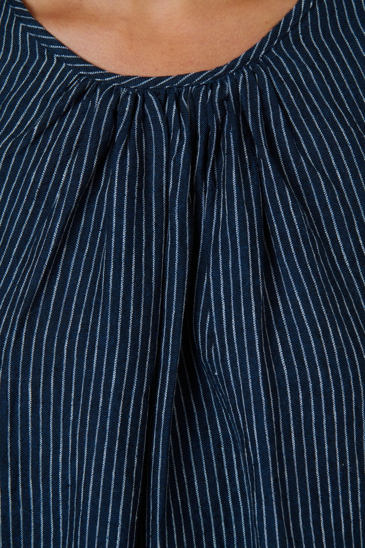 Marine Linen Dress