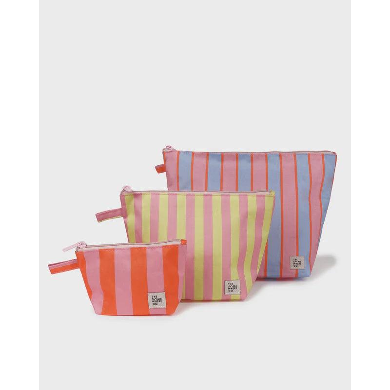 Bubblegum Handy Pouch Trio