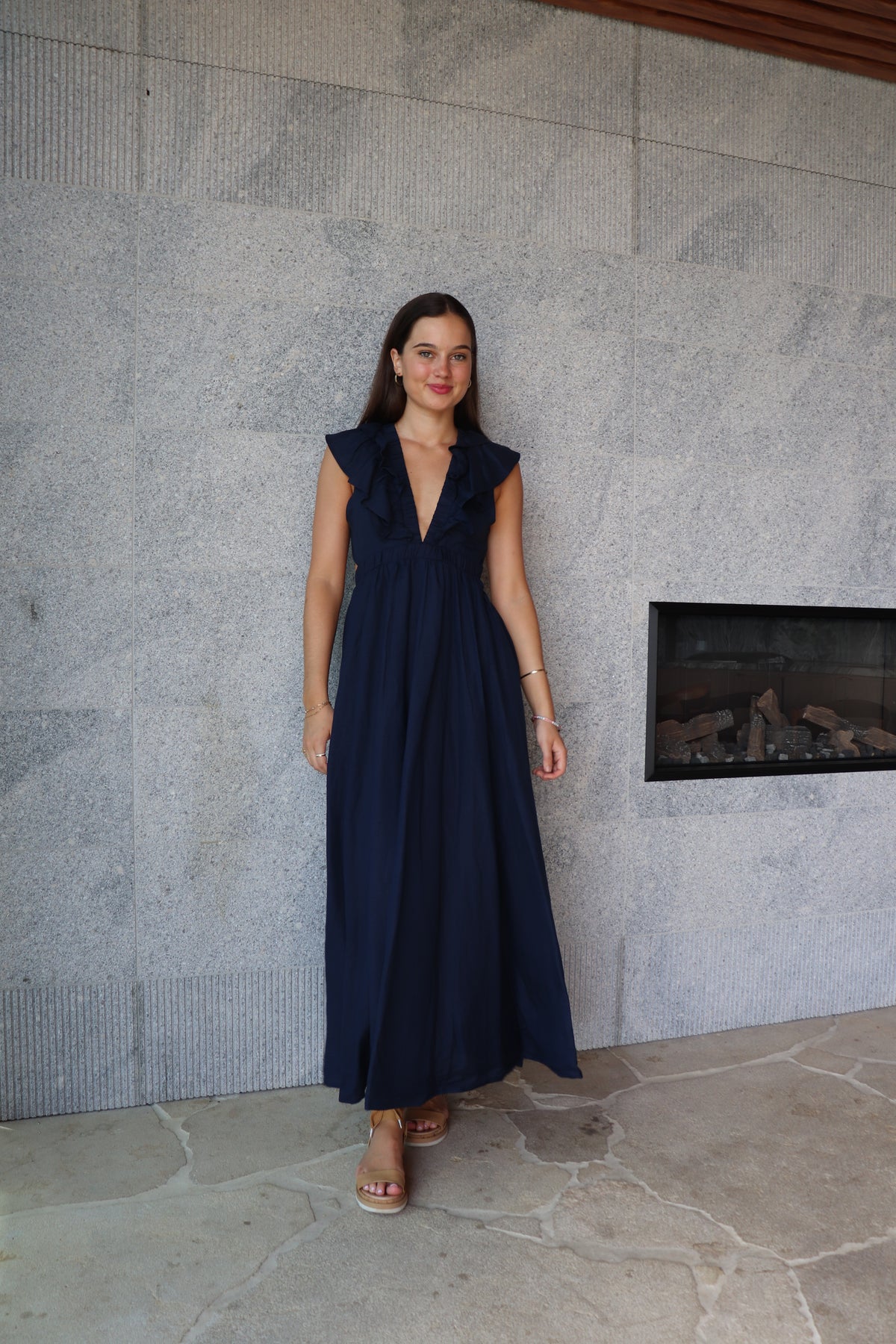 Frankie Dress - Navy - Gateway Gifts