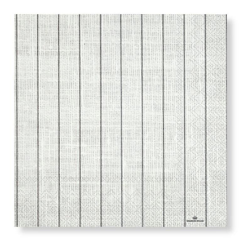 Linen Paper Placemat Pad - Pinstripe