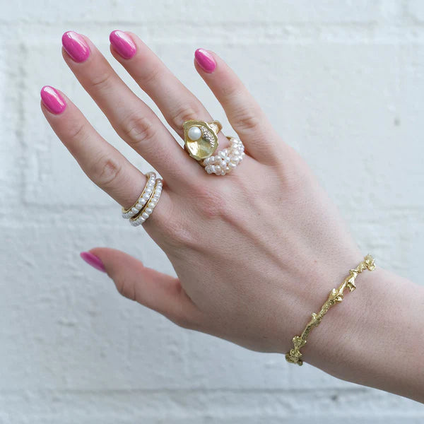 Layers Of Love Pearl Ring
