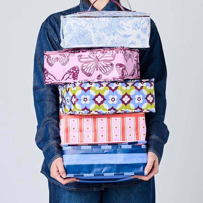 Takeaway Bag – Blue Stripe - Gateway Gifts