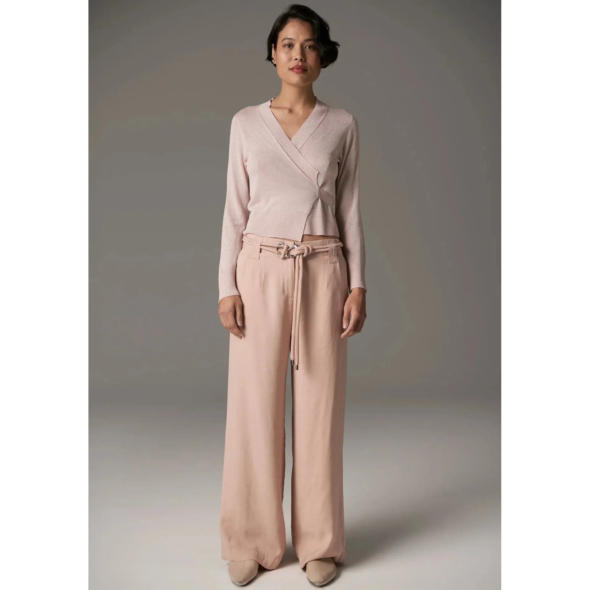 Lyla Wrap Cardigan Pink