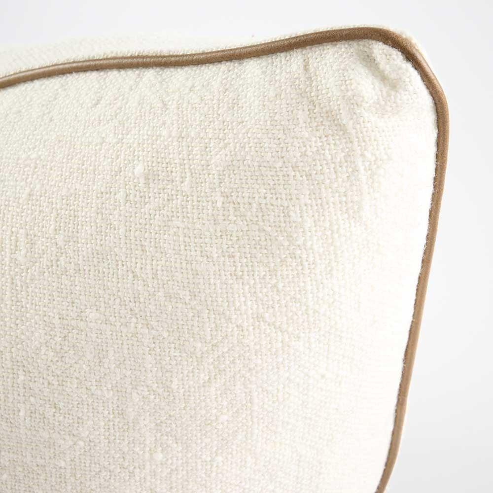 Muse Linen Cushion Off White 40cmx60cm