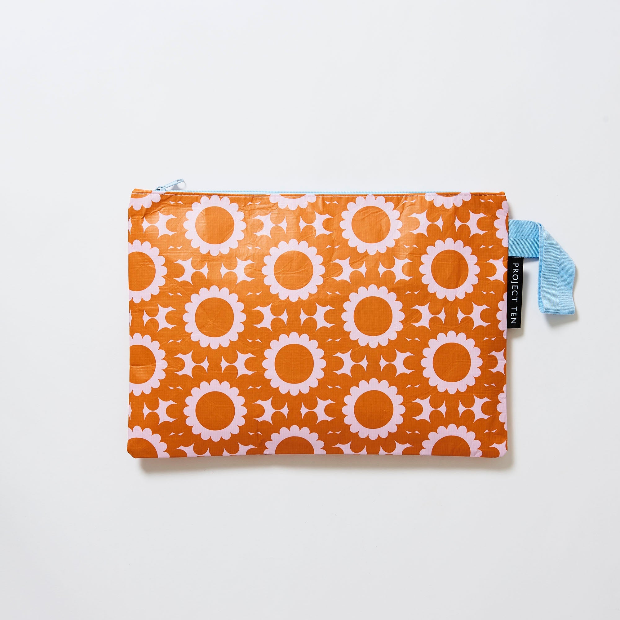 Geo Floral large ZipPouch