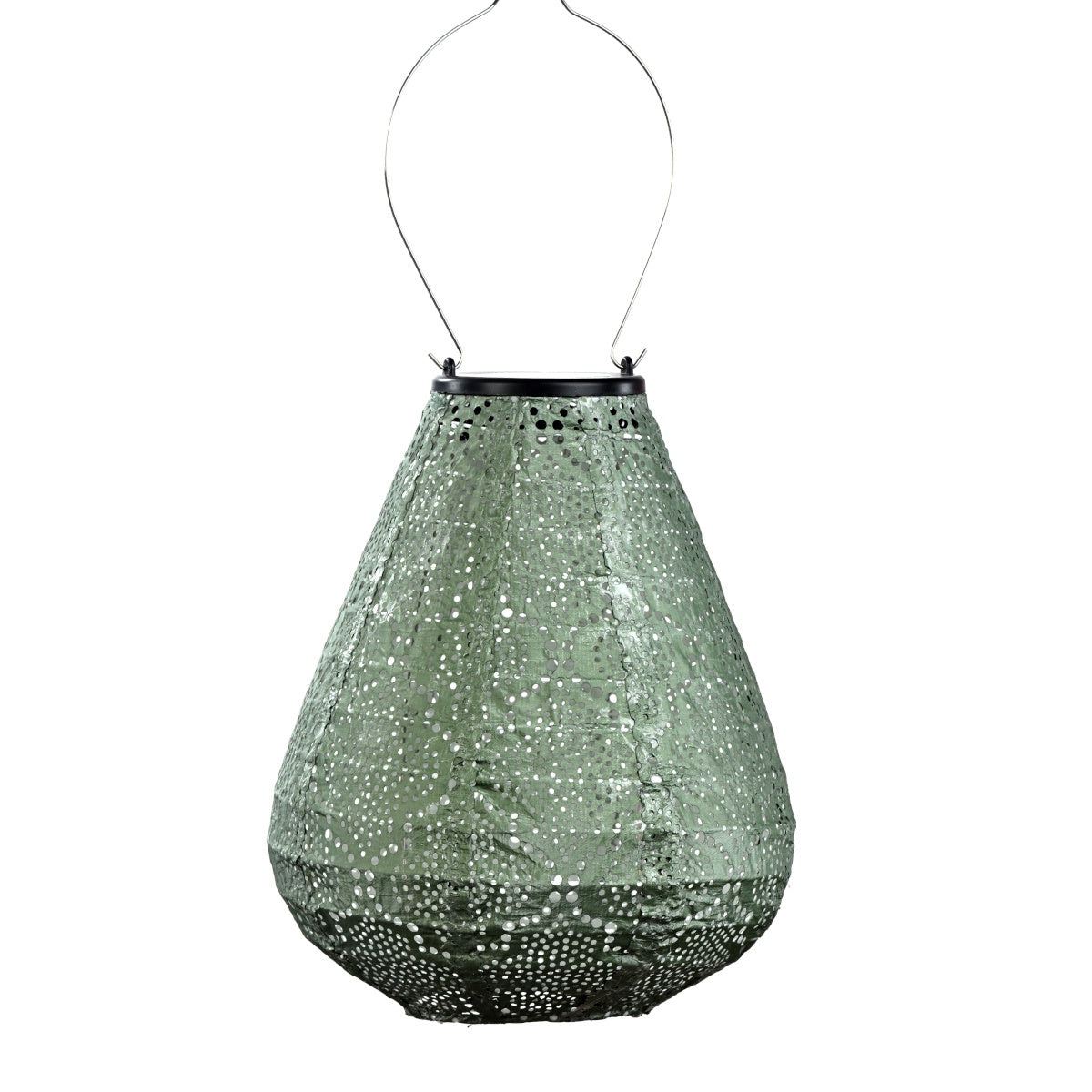 Lumiz Solar Lantern Tulip Bazaar 20cm Sage