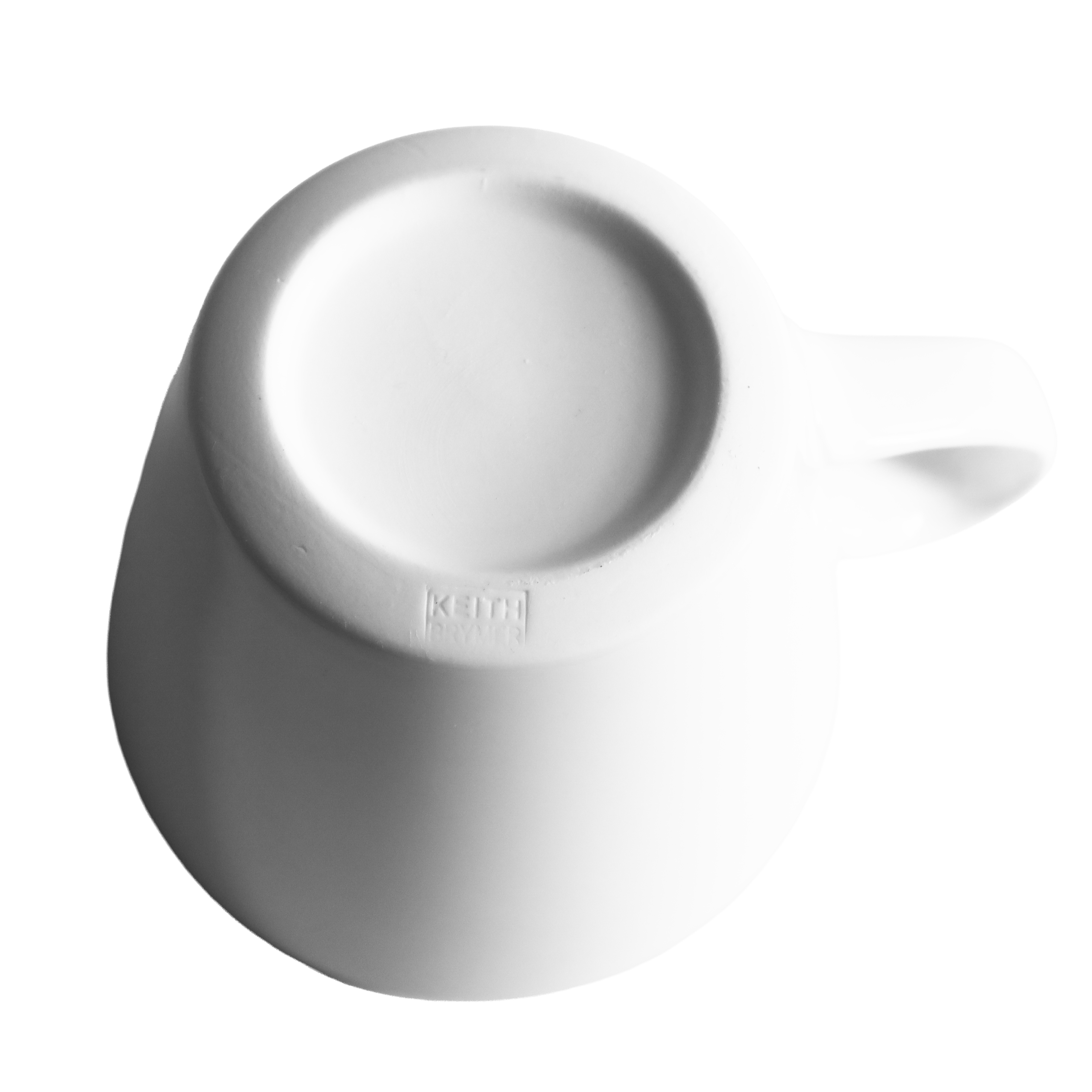 KBJ Word Bucket Mug - B**ch (Hand Embossed Red Text)