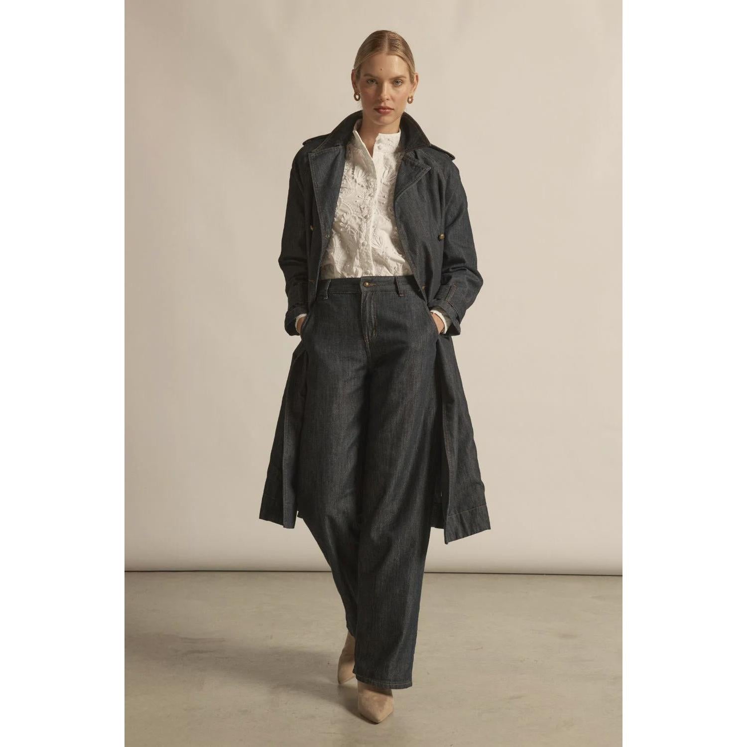 Alpine Coat Dark Denim - Gateway Gifts