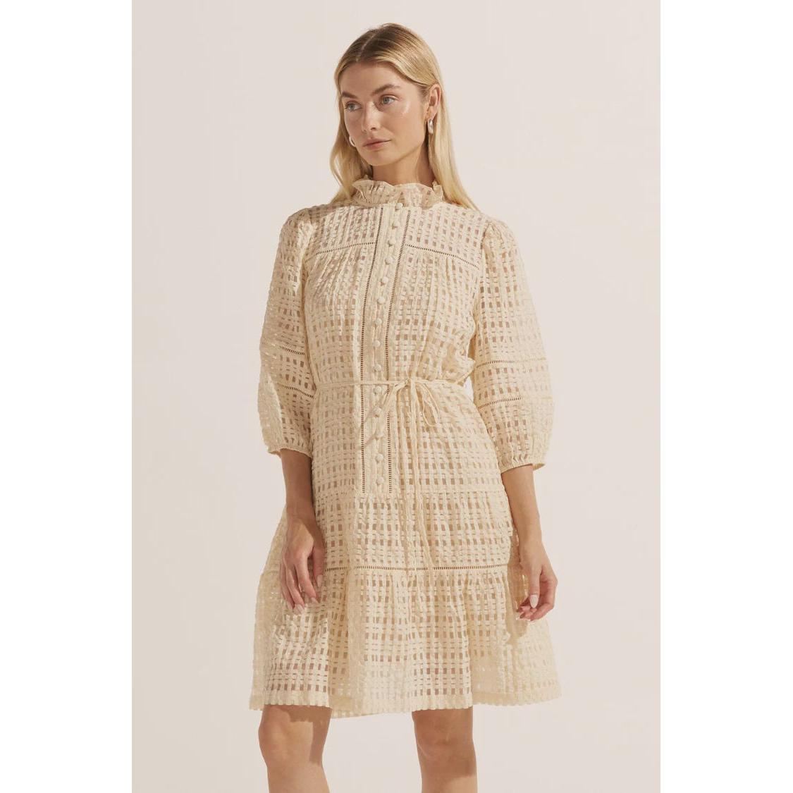 Beacon Dress Cream Window