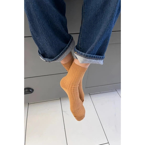 Her Socks Peanut Butter