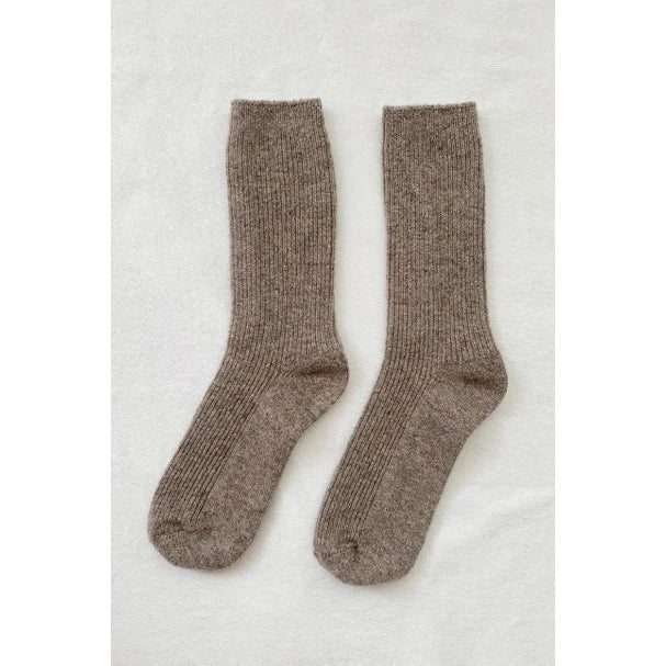 Winter Sparkle Socks Nutmeg