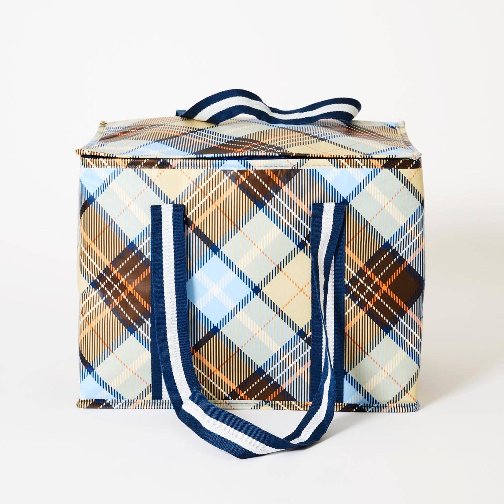 Large Insulated Tote – Country Plaid - Gateway Gifts