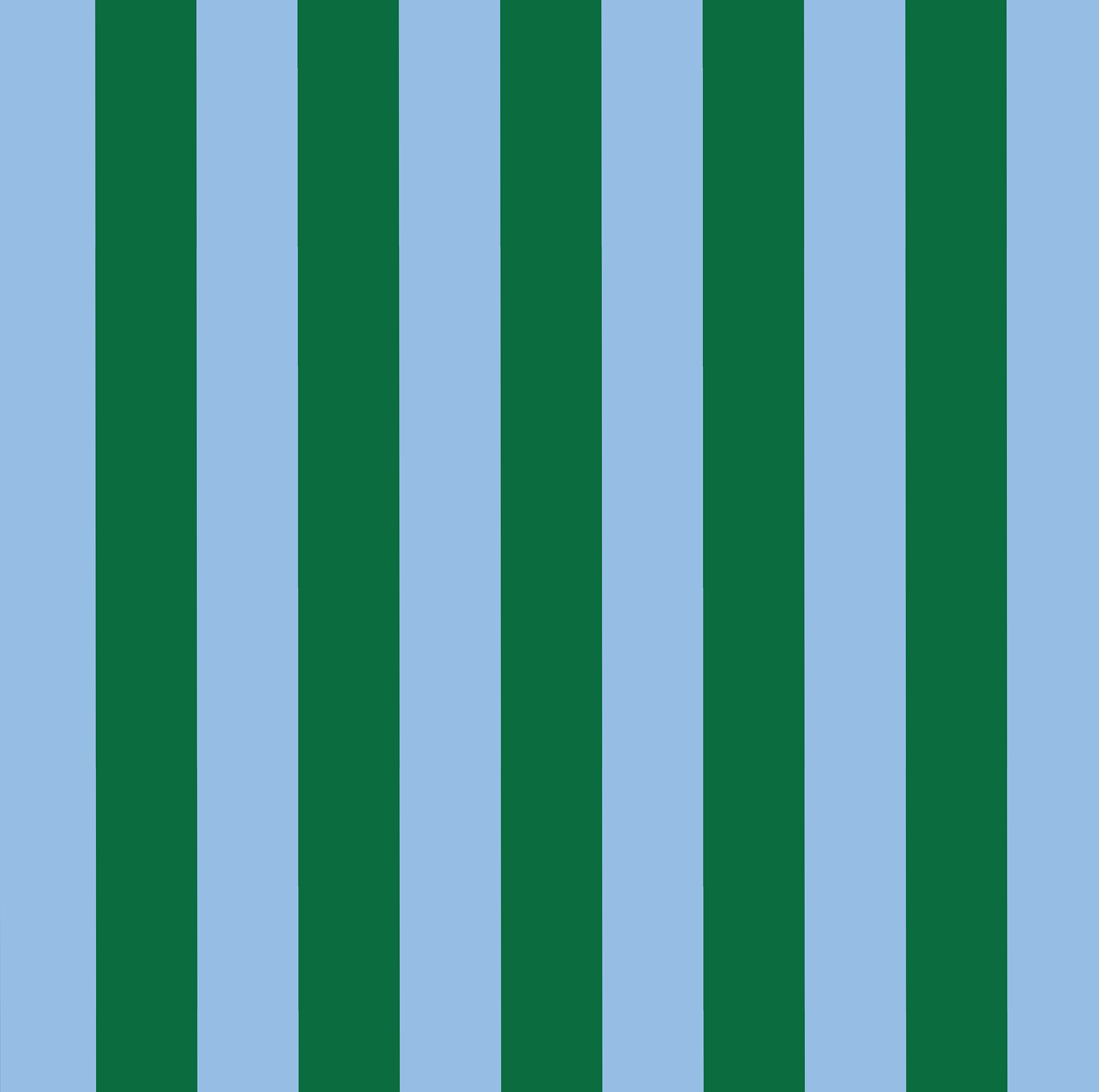 Green Blue Stripe Overnight Bag