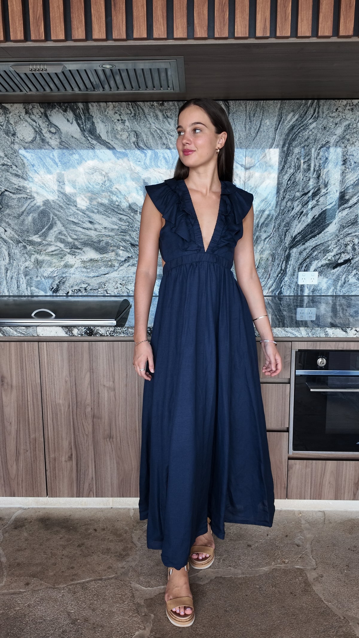 Frankie Dress - Navy - Gateway Gifts