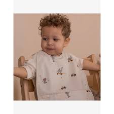 Ida Coated Bib Cream Circus