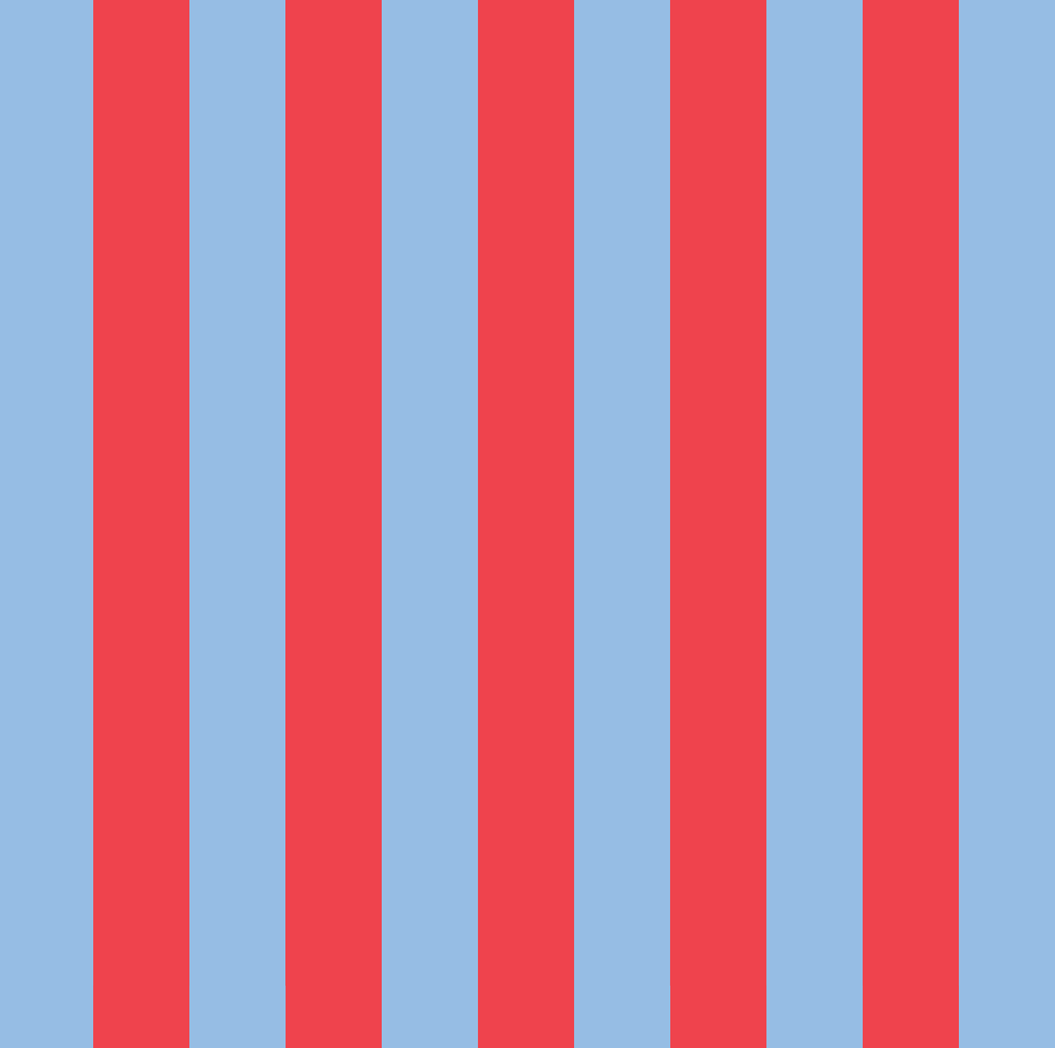 Red Blue Stripe Mini Insulated Tote