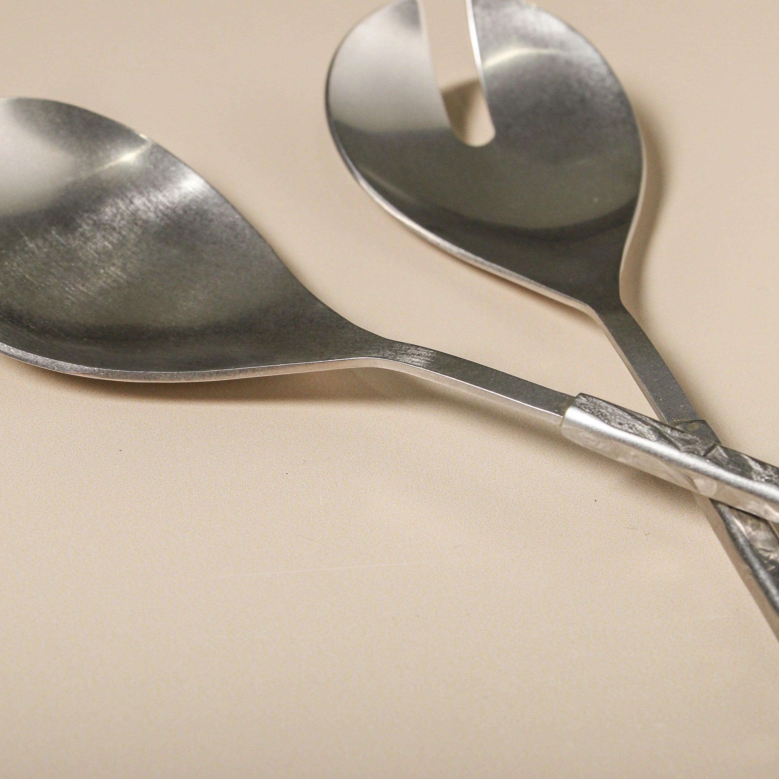 Etcher Salad Servers - Gateway Gifts