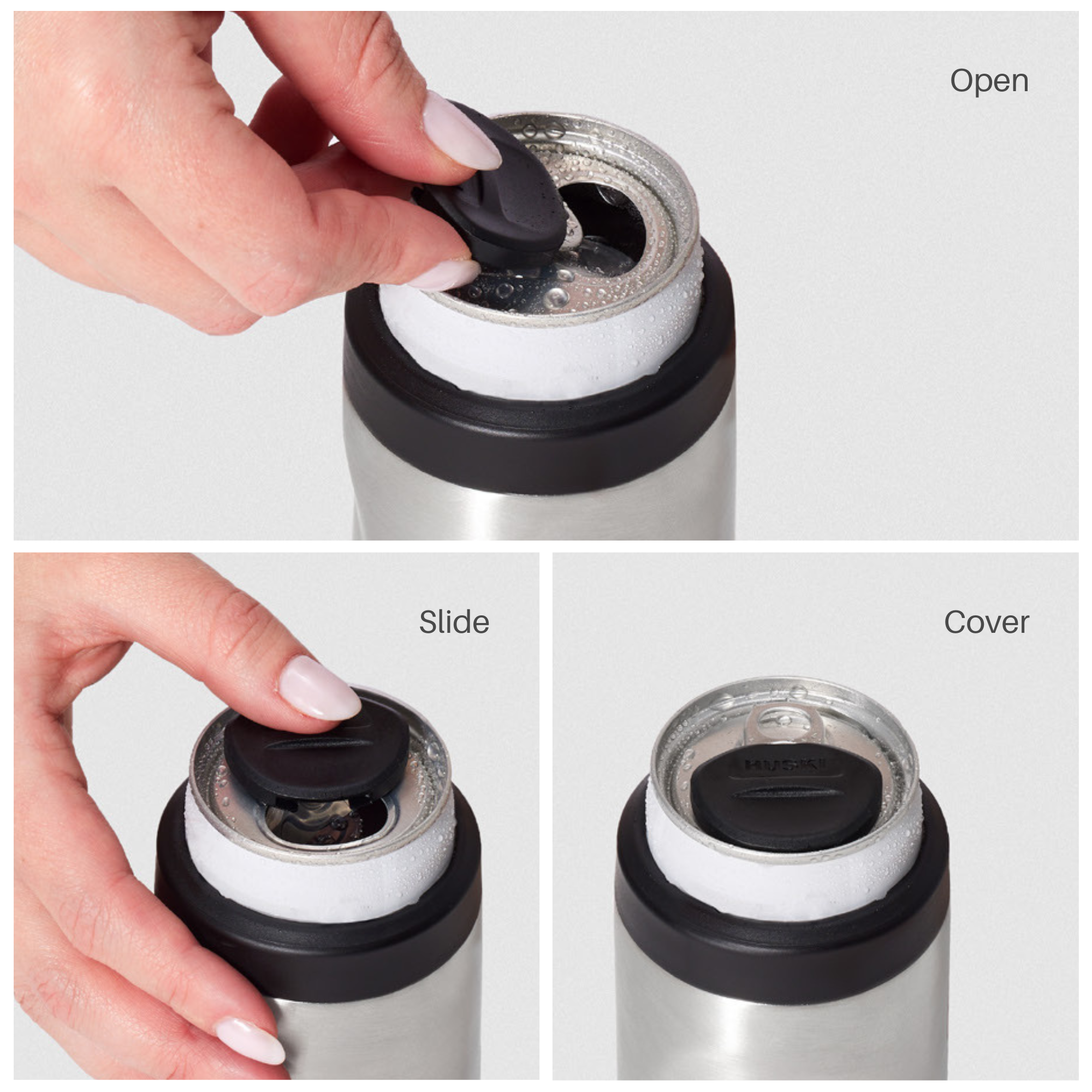 NEW: Huski Slim Can Cooler - Champagne - Gateway Gifts