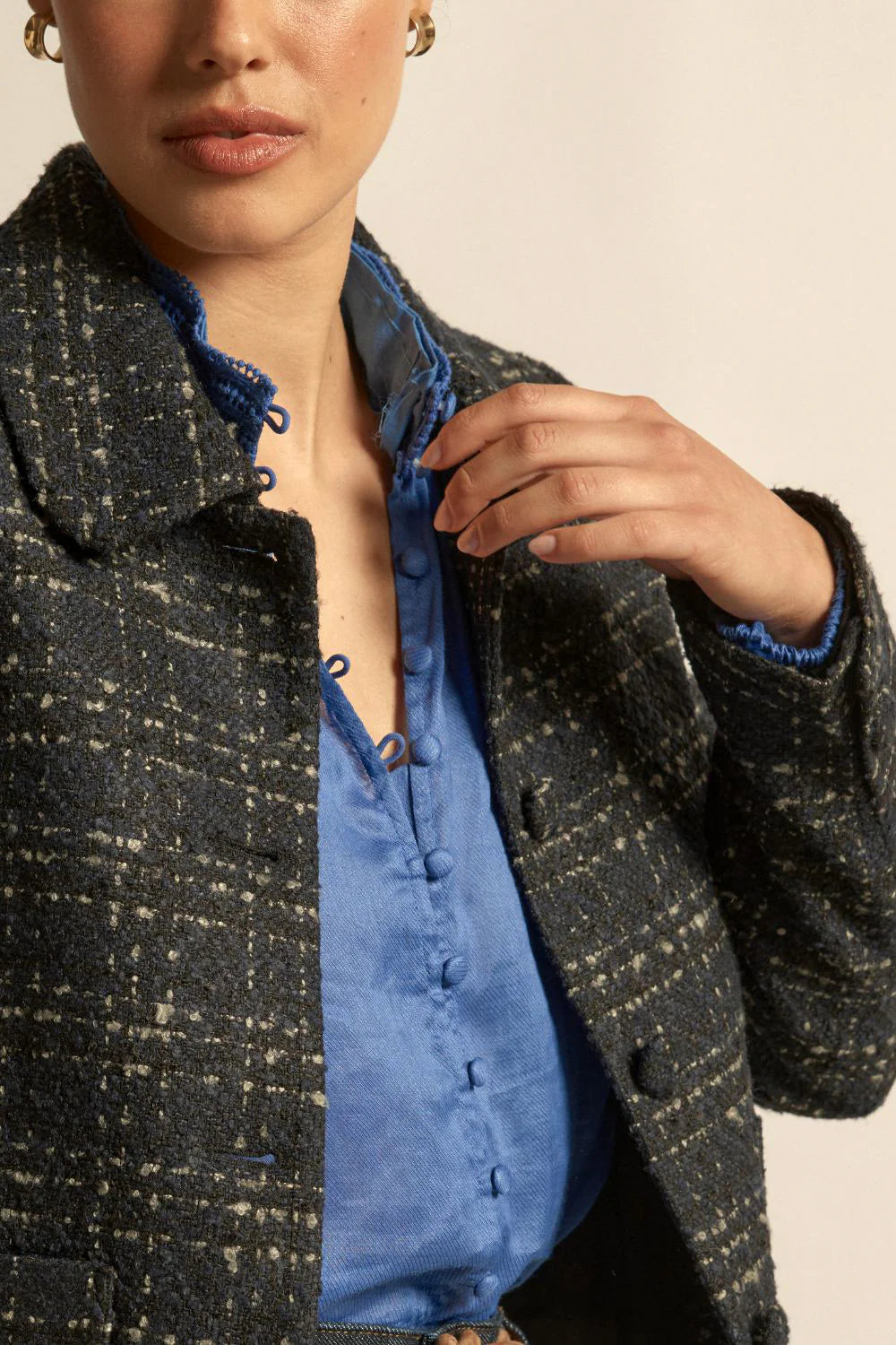 Plume Jacket Midnight Check