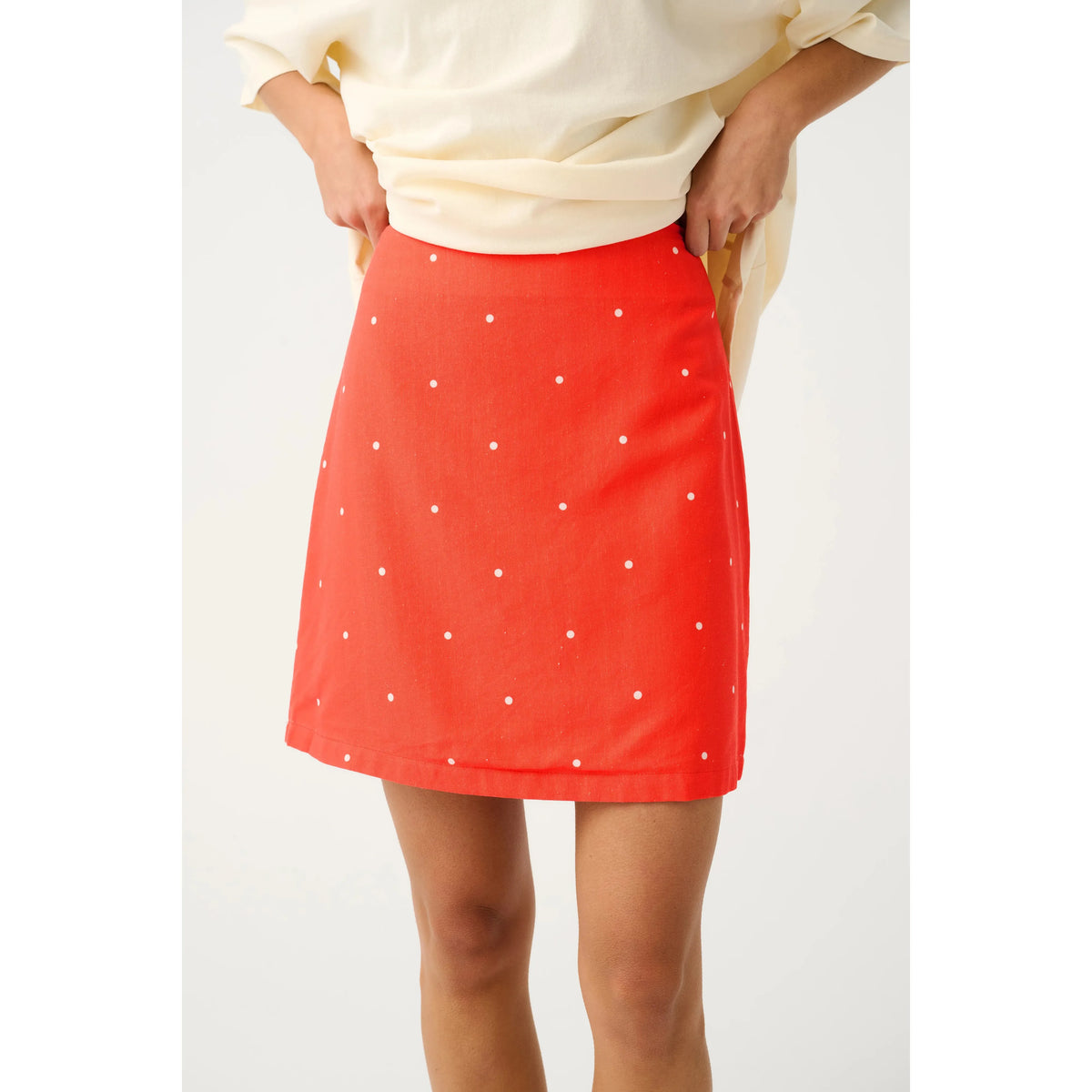Zyla Mini Skirt Mandarin Spot - Gateway Gifts