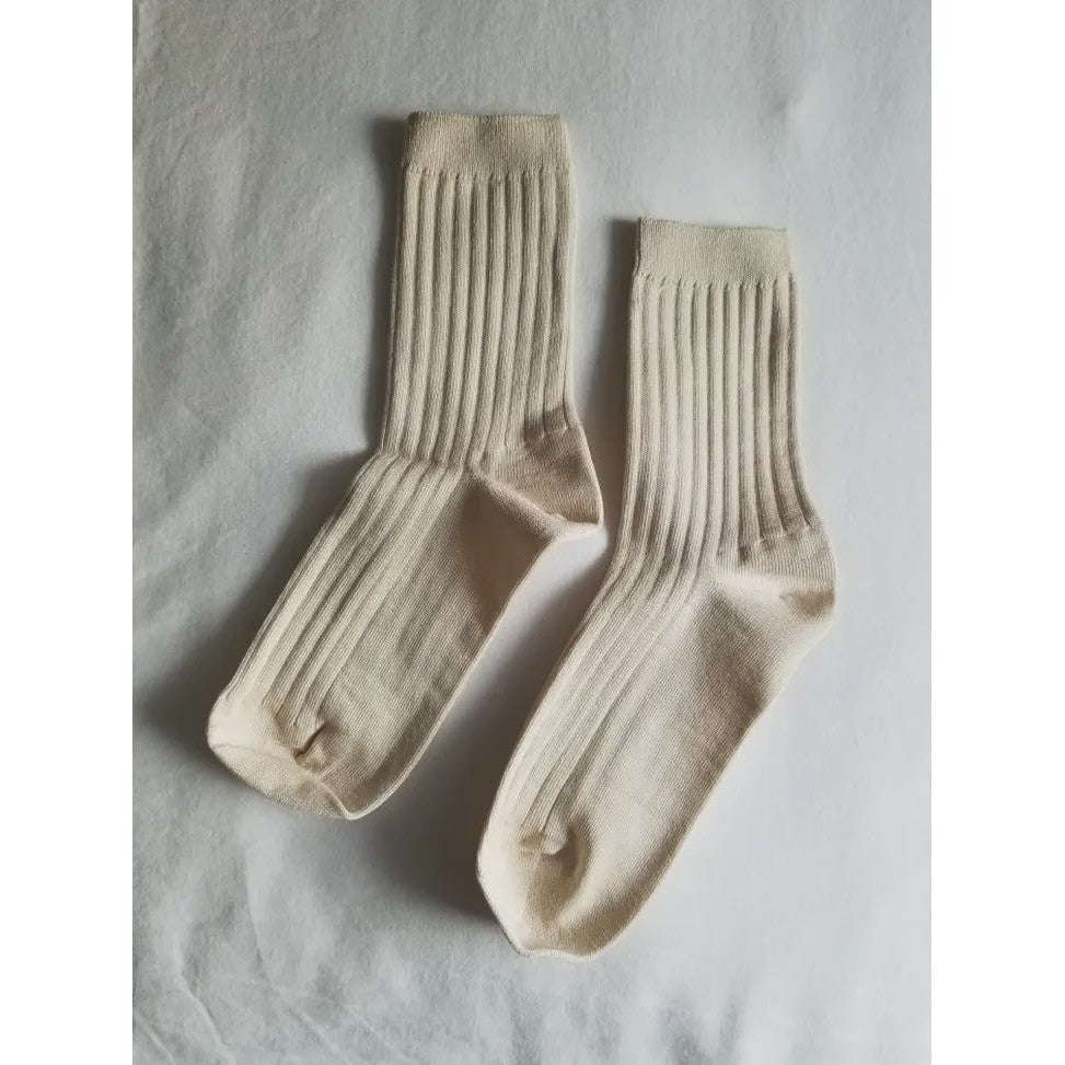 Her Socks Porcelaine