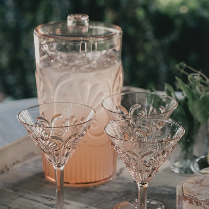 Flemington Acrylic Jug Pale Pink