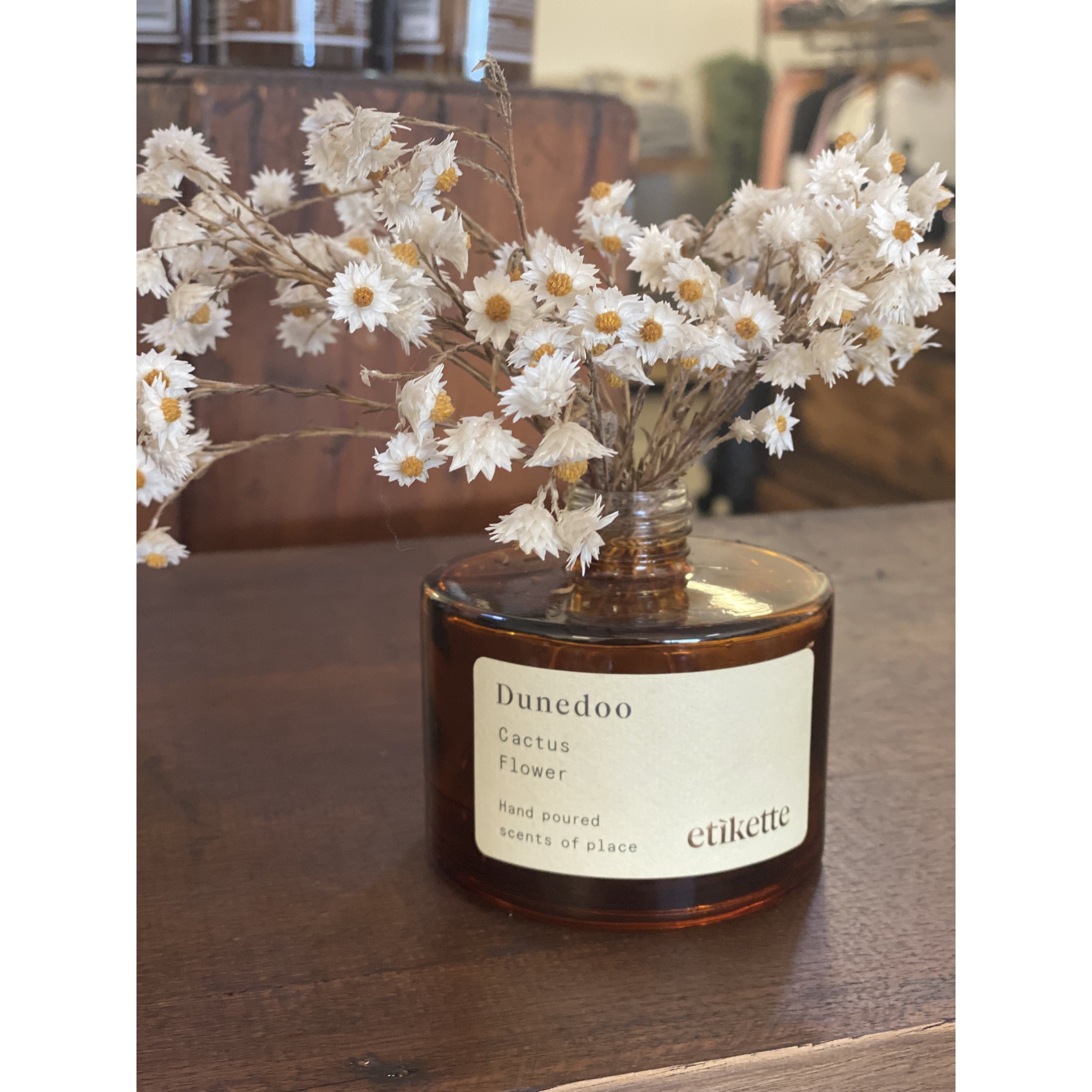 Etikette Cactus Flower Diffuser