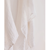 Waffle Face washer White